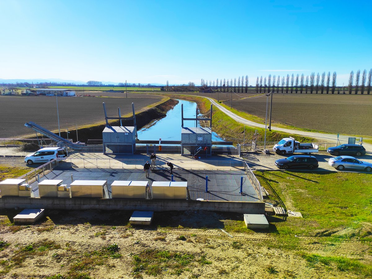 Impianto Cassa di Espansione per la laminazione delle piene del fiume Reno